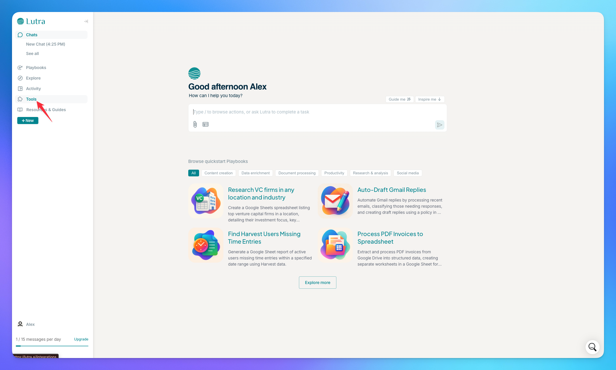 Lutra homepage