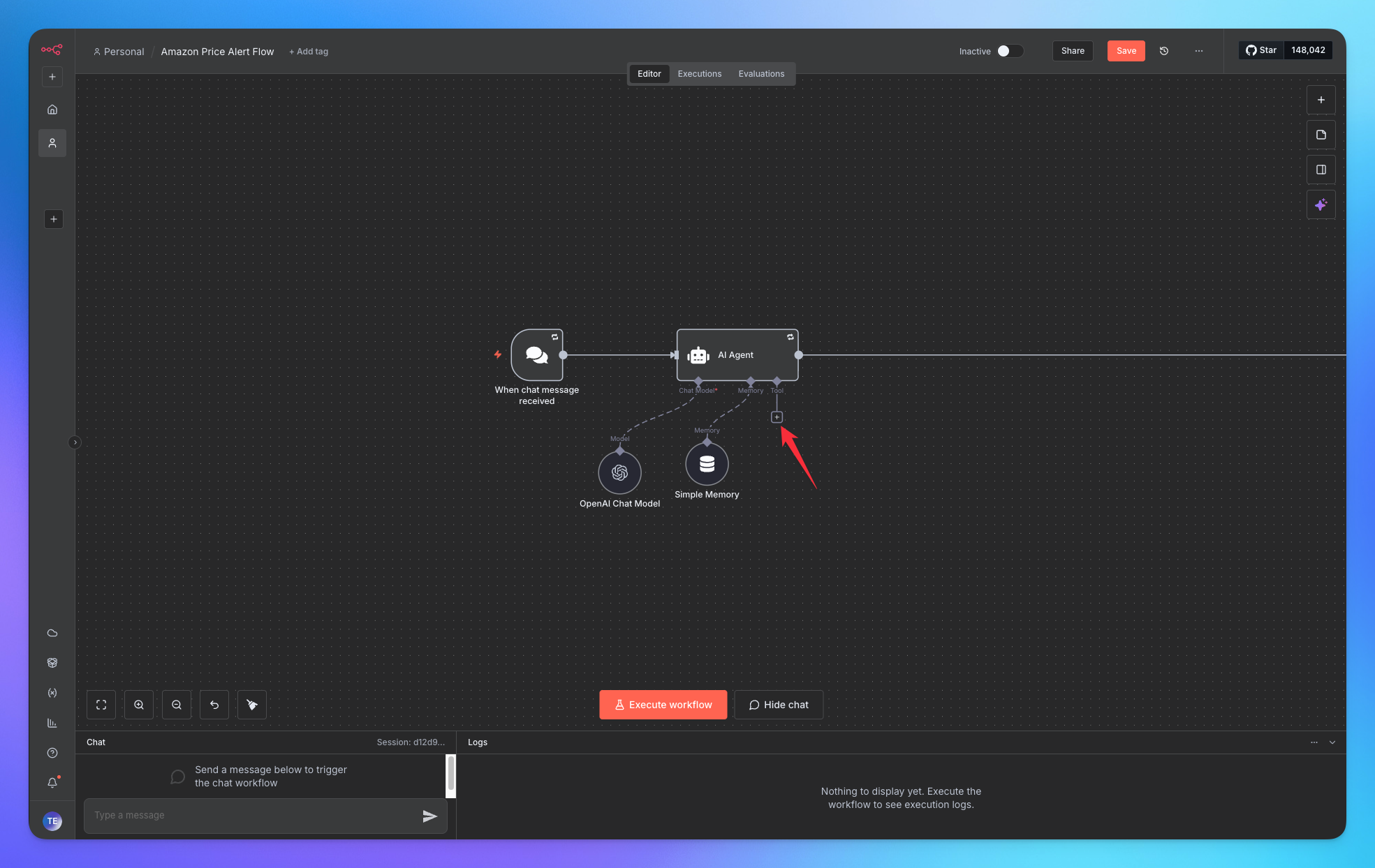 Add tool with agent
