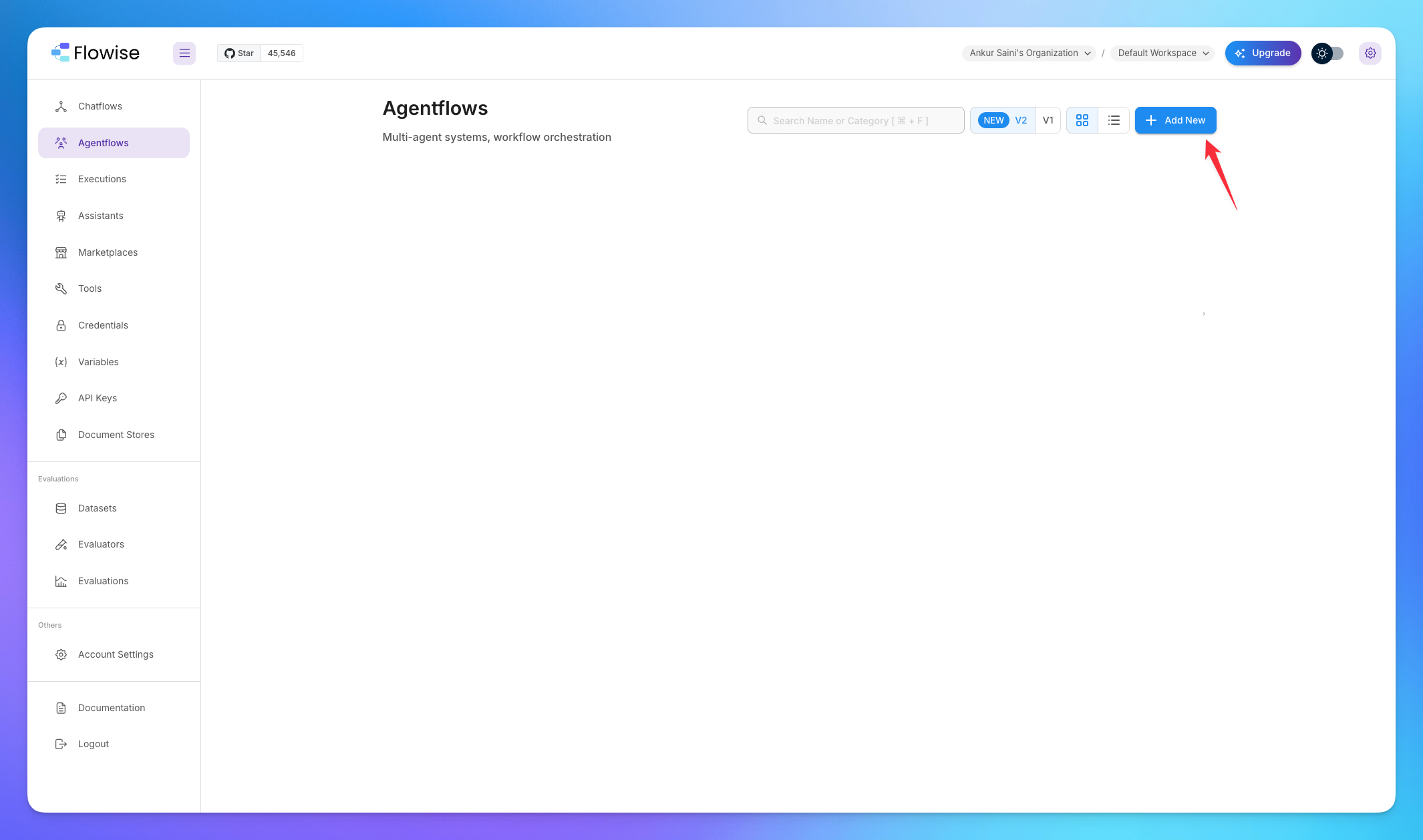 New agentflow