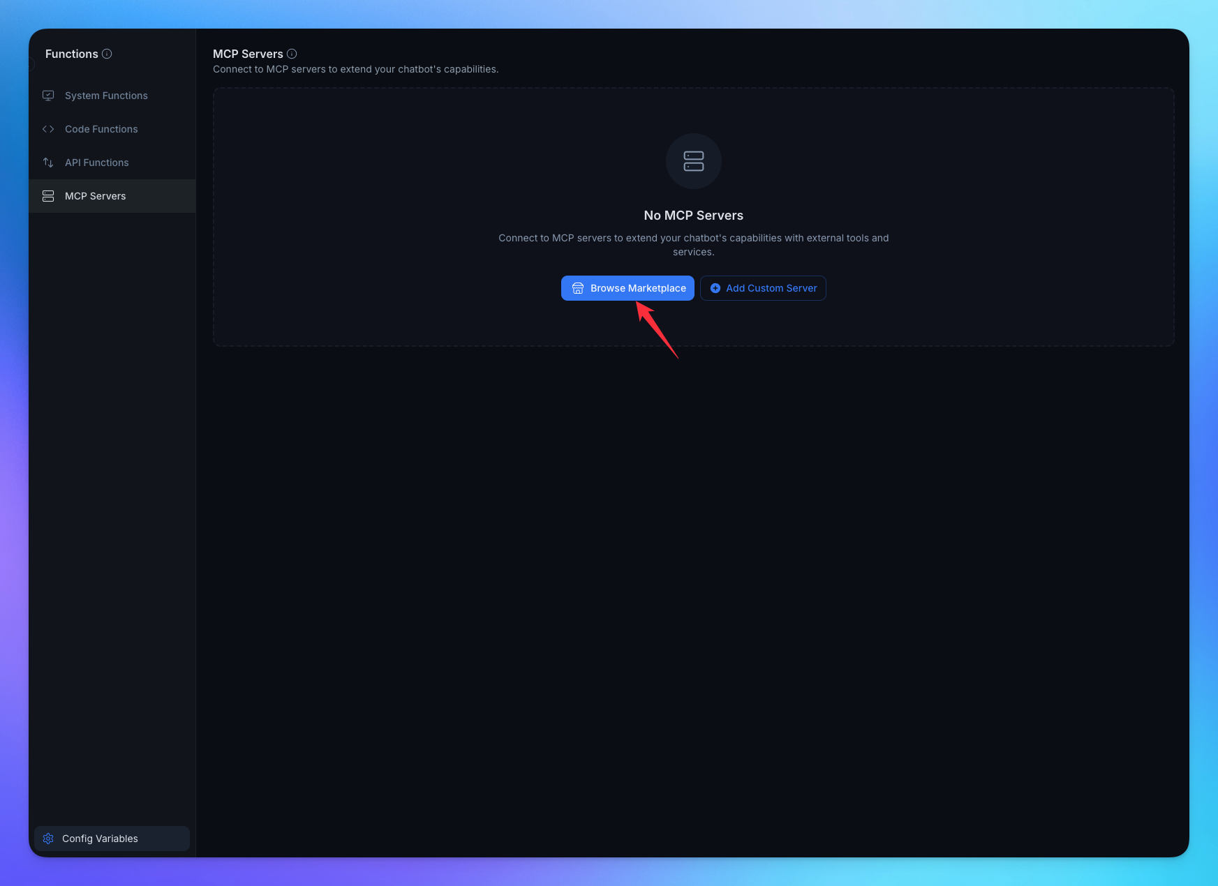 Browse Marketplace page
