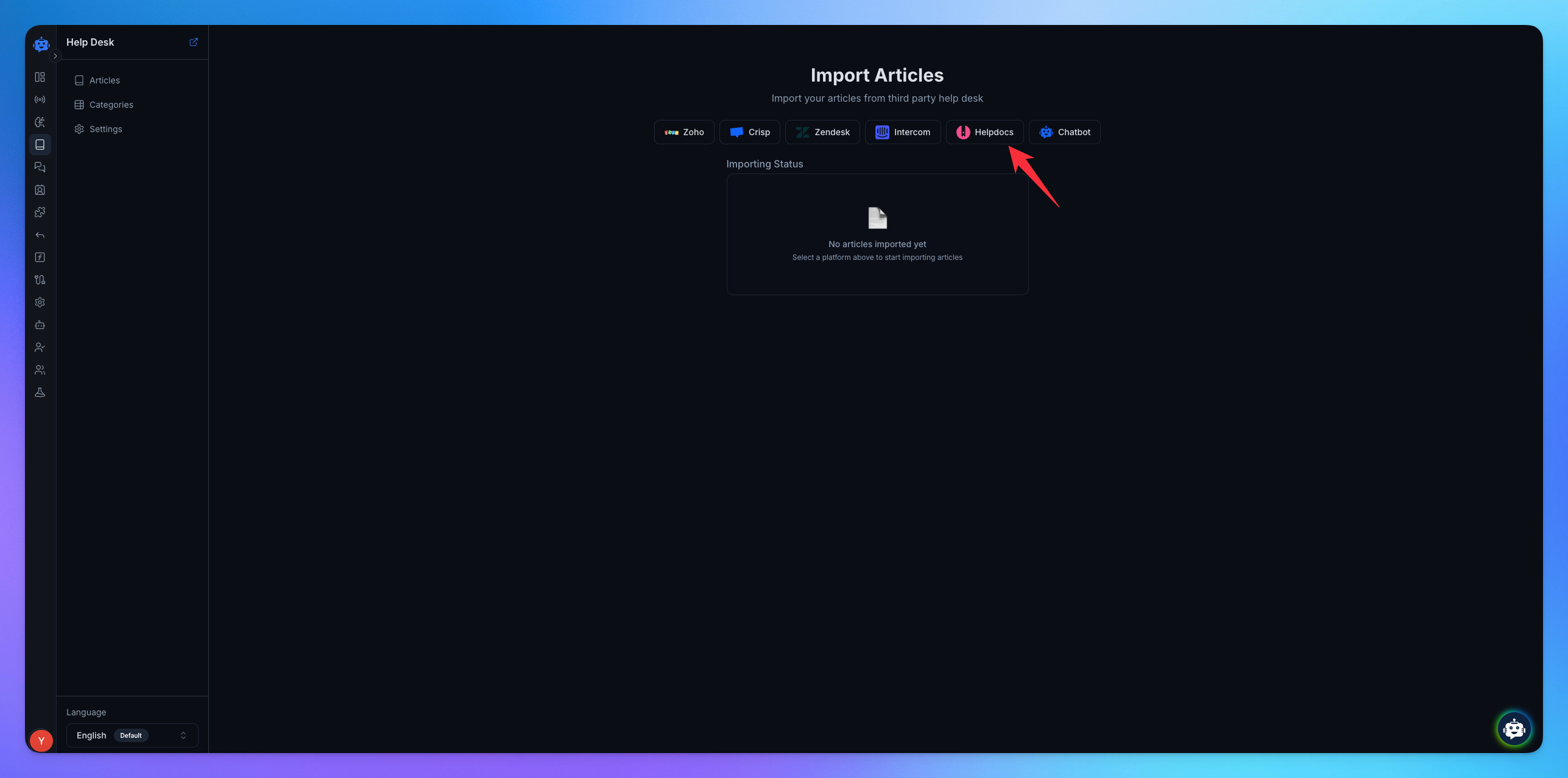 click and paste the key