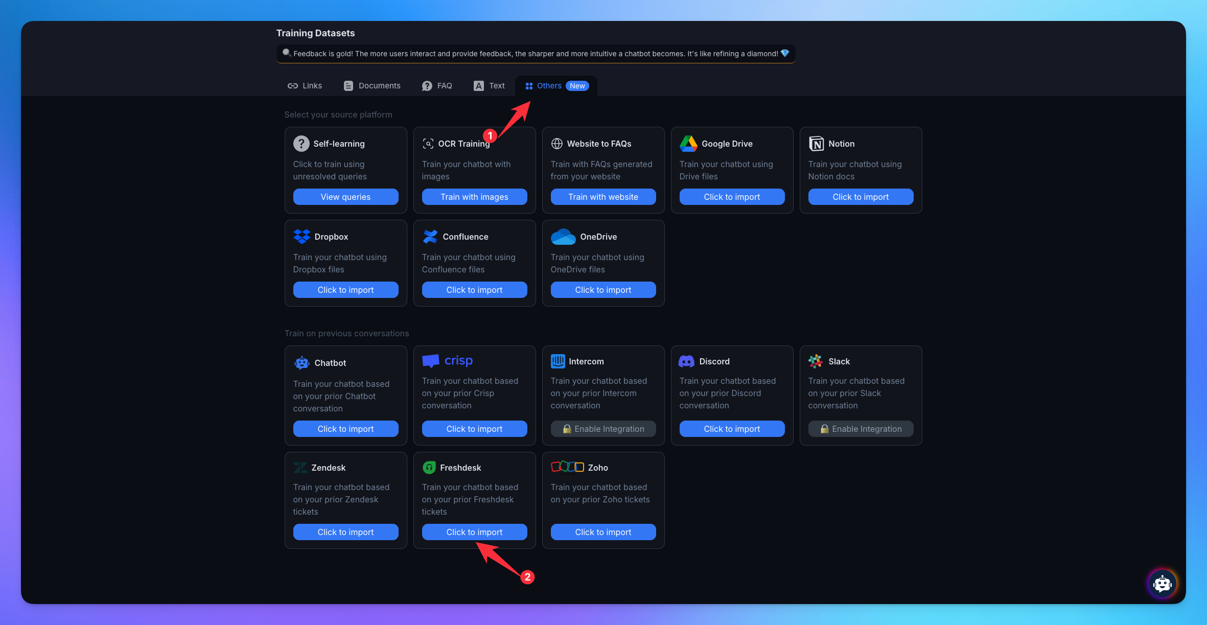 clickOnFreshdesk