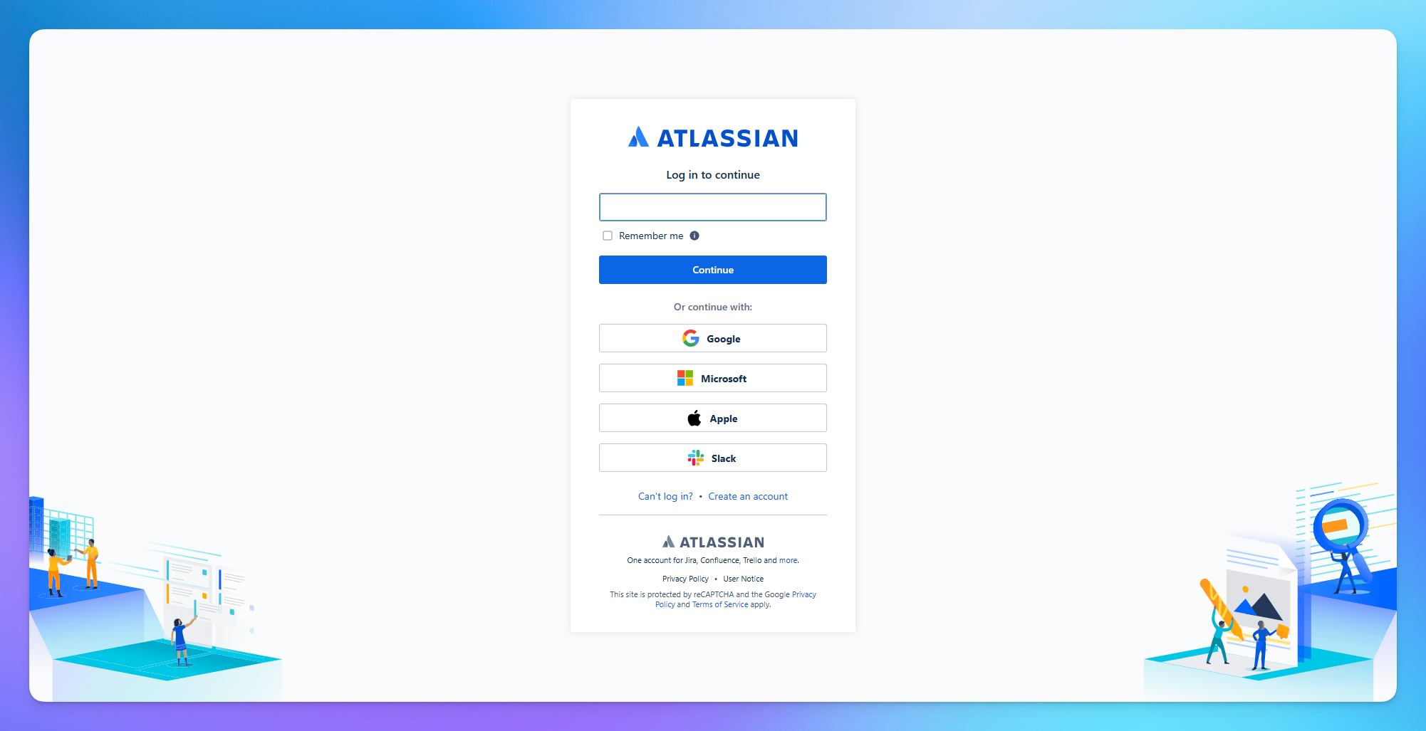 Login Atlassian